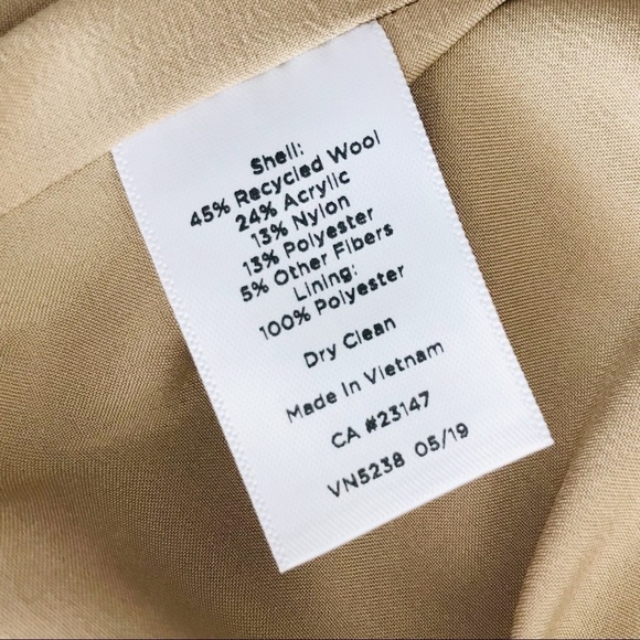 New! Talbots Petite Highland Wool Houndstooth Plaid A Line Skirt 16P - Picture 8 of 8